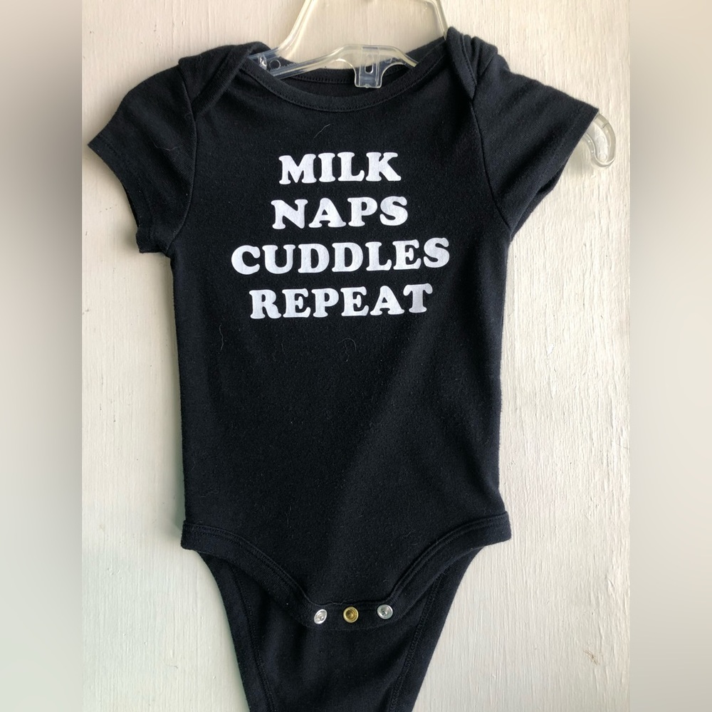 Short sleeve jumping bean onesie
